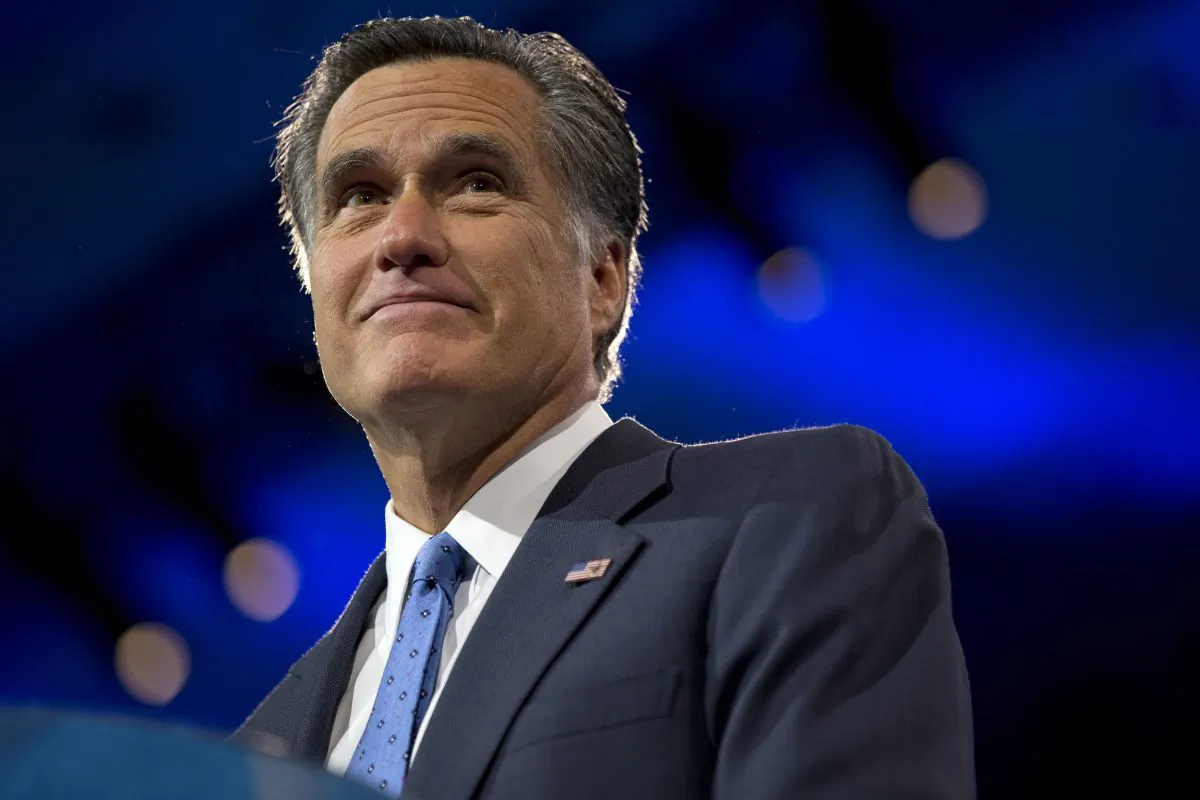 Then-Republican Presidential Candidate Mitt Romney at the 40th annual Conservative Political Action Conference in National Harbor, Md., on March 15, 2013. (AP Photo/Jacquelyn Martin, File)