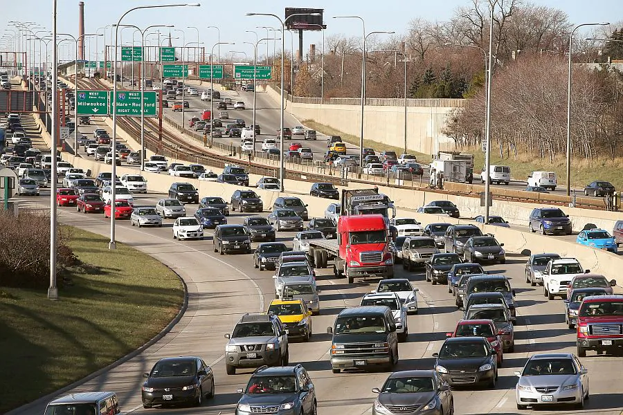 Exercising common sense before embarking on a road trip this holiday season can help avoid major traffic back-ups and car break-downs. (Scott Olson/Getty Images)