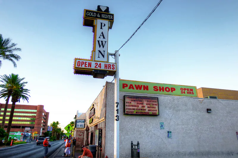 Pawn Stars pawn shop in Las Vegas (photo credit: Matthew Straubmuller)
