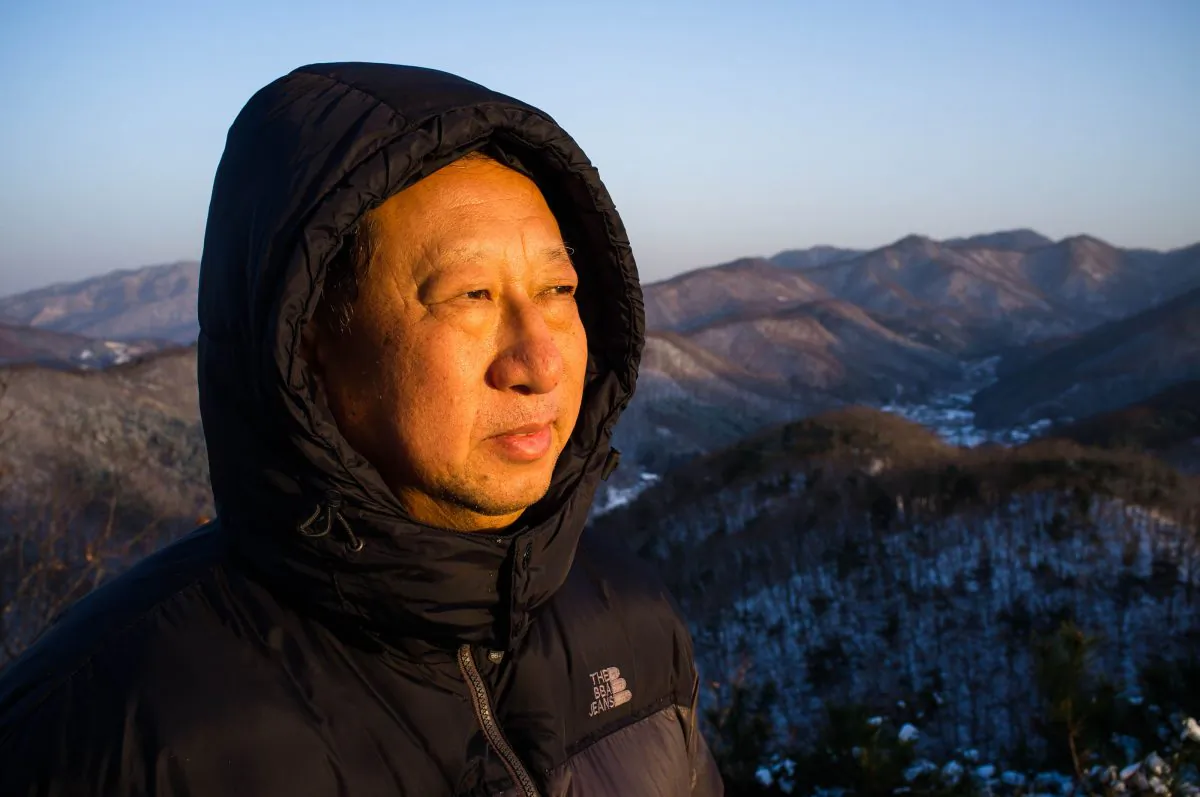 A local man in Paju, South Korea, near the demilitarized zone (DMZ). The DMZ is an unusual place–sometimes disappointingly touristy, sometimes profound–but always surprising. (Jarrod Hall)