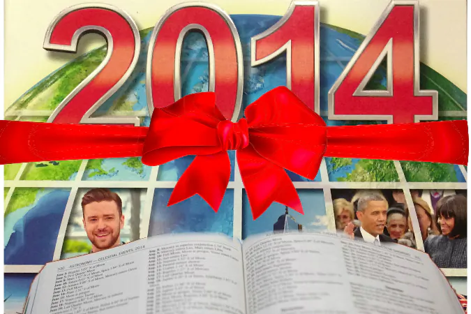 The World Almanac and Book of Facts, 2014. (Cindy Drukier/Epoch Times)