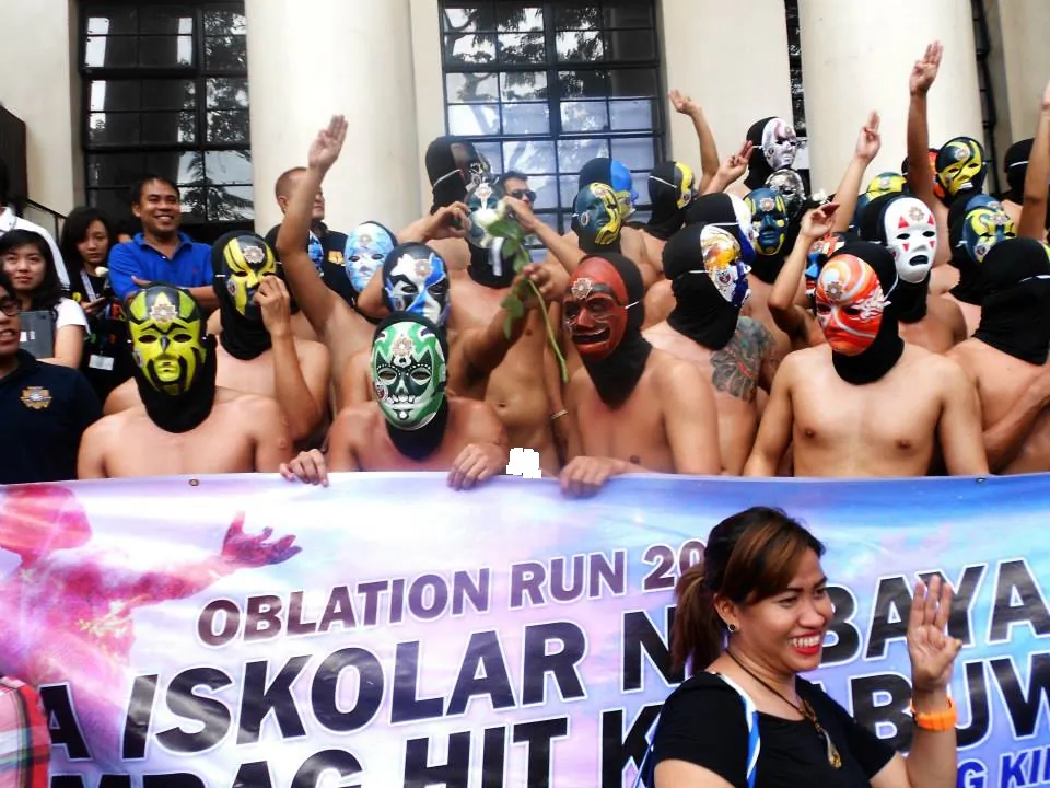 Annual Oblation run at University of Philippines Manila