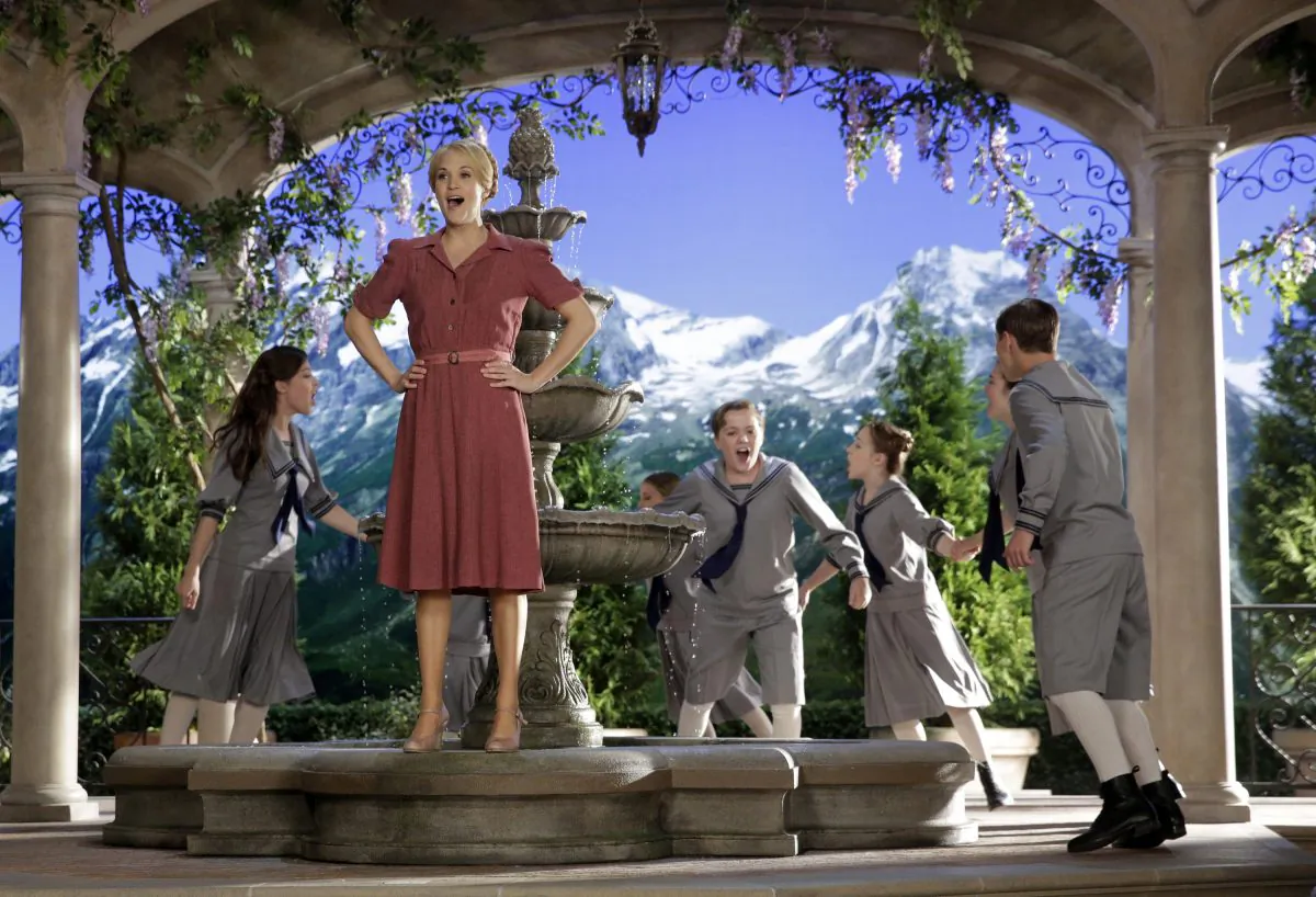 The Salzburg stage production of the musical has been a hit since opening in 2011. (AP Photo/NBC, Paul Drinkwater)