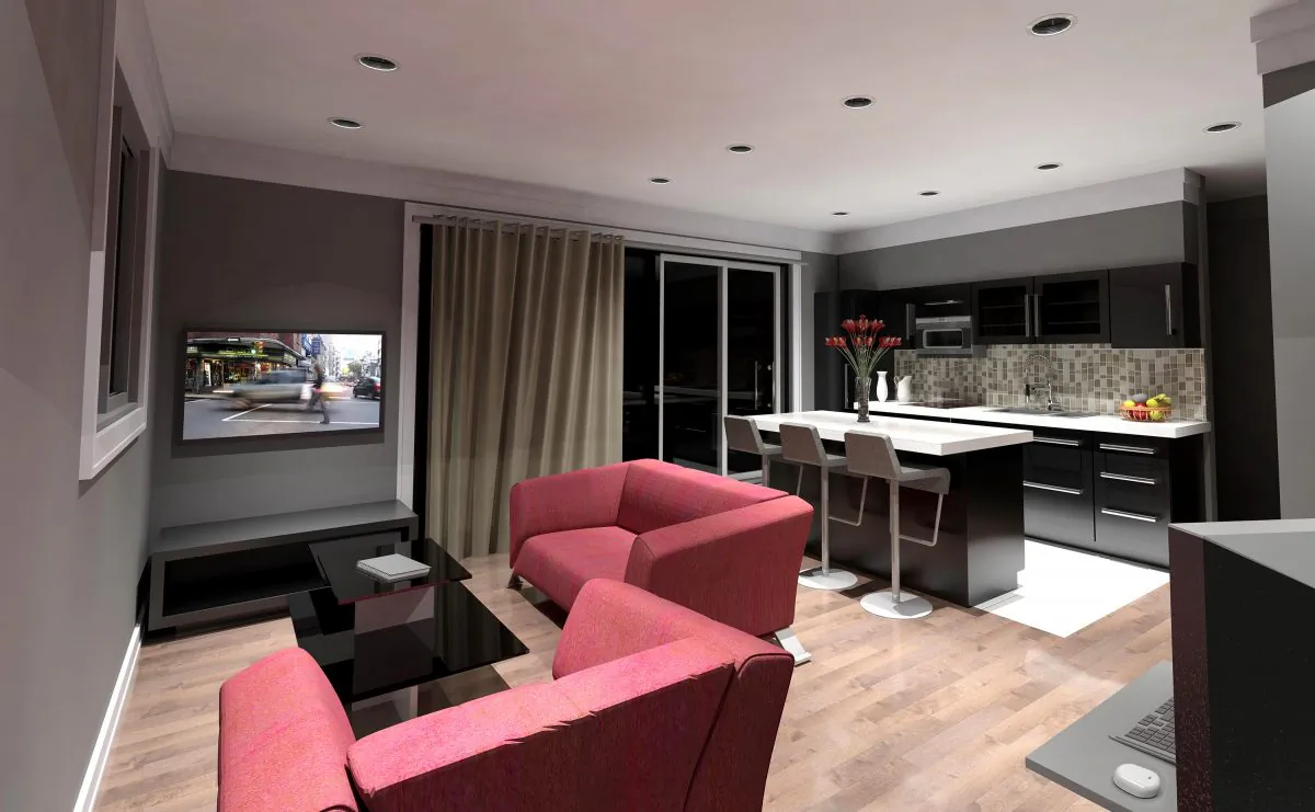 An artist’s rendition of The Euro Star condo apartment model. (Campanale Homes)