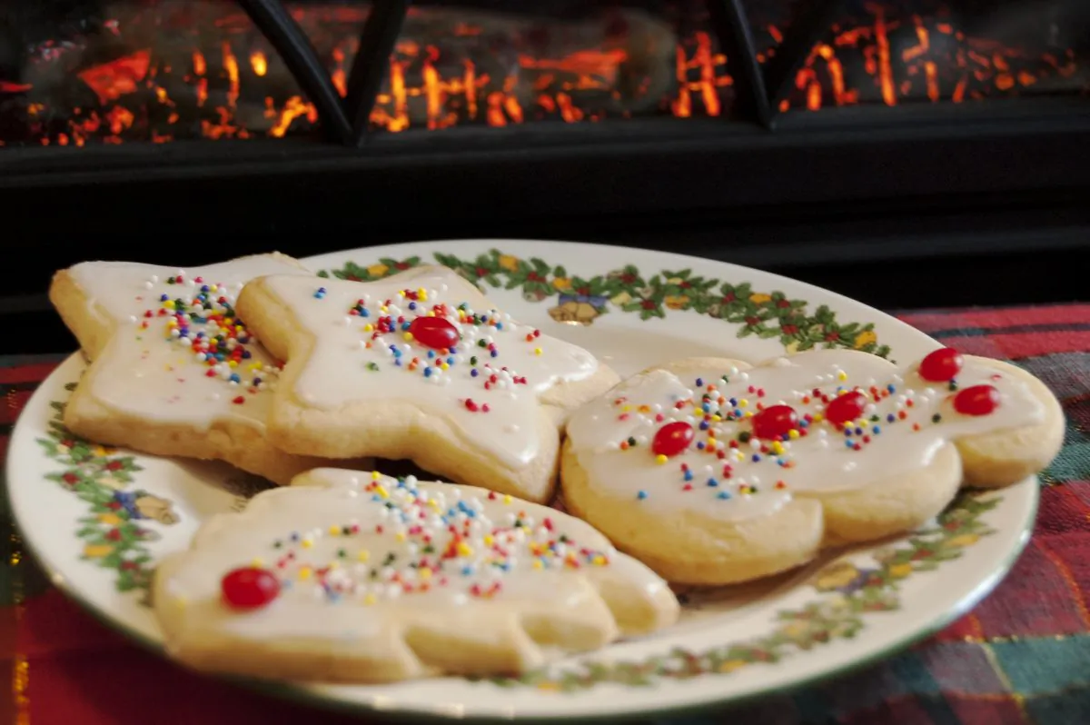Homemade sugar cookies are a joy to eat and make with children. They are also a treat for you-know-who on Christmas Eve. (Cat Rooney/Epoch Times)