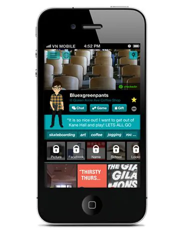 Anomo app, a social media platform that allows users to interact anonymously through avatars, while connecting with locals who have similar interests. (Screenshot/Anomo.com)