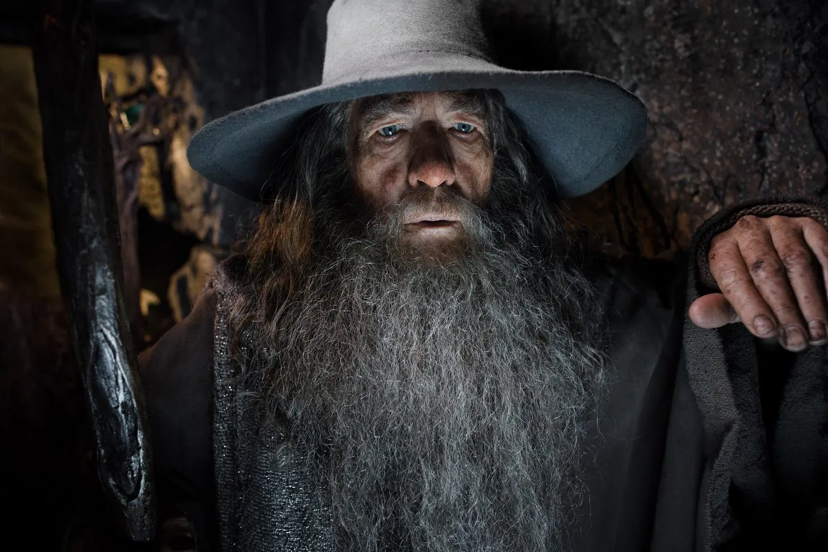 Ian McKellen in a scene from "The Hobbit: The Desolation of Smaug." (AP Photo/Warner Bros. Pictures, Mark Pokorny)
