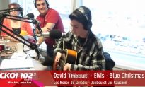 David Thibault: Watch Canadian Teen Do Perfect Rendition of Elvis’ ‘Blue Christmas’