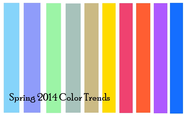 Pantone colors for next spring. (Epoch Times)