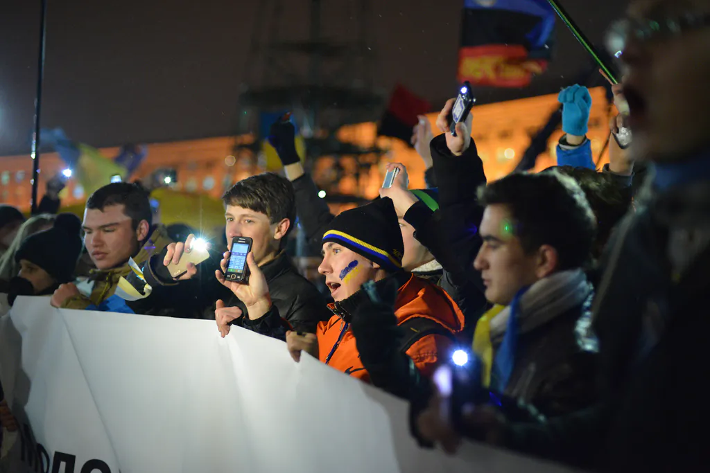 Protestors in Ukraine, Kiev (Ivan Bandura)