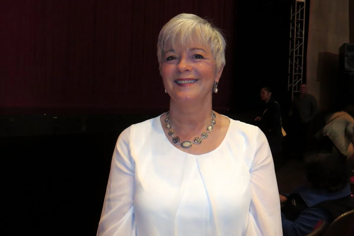  Dali Evey saw beauty in Shen Yun’s positive messages and values at Portland's Keller Auditorium, on Jan. 18. (Lauren DePhillips/Epoch Times)