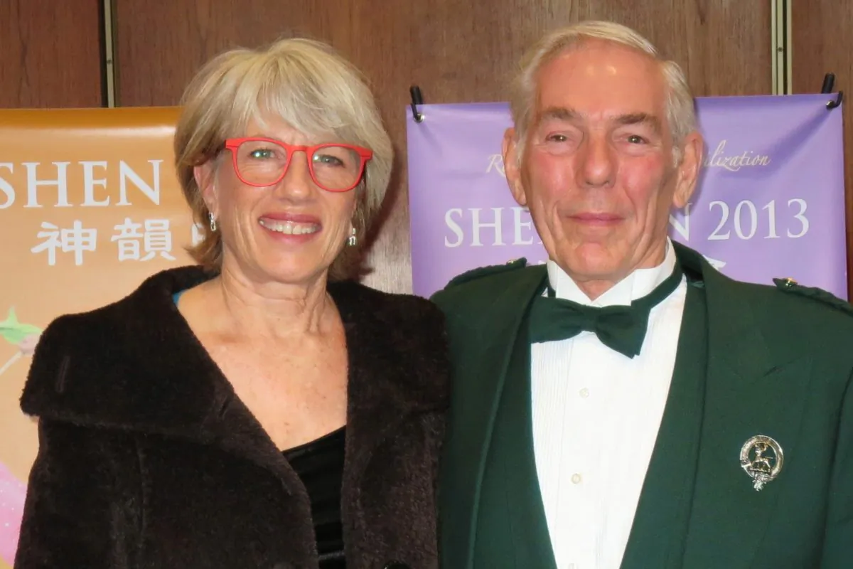 Candace and Kenneth Scott attend Shen Yun Performing Arts at Portland's Keller Auditorium, Jan. 19. (Lauren DePhillips/Epoch Times)