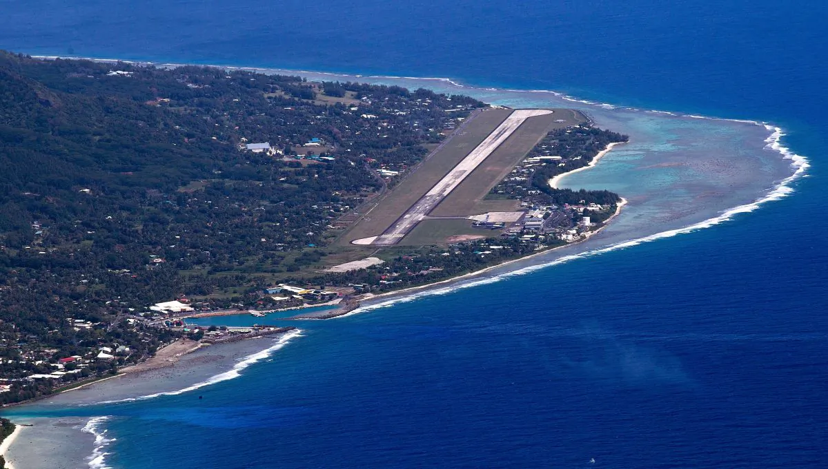 The Northern side of the Island of Rarotonga, the largest island in the Cook Islands, on Aug. 30, 2012. The Cook Islands are one of the places that offshore companies have been established and used by Chinese elite to shield their wealth, much of it ill-gotten, according to a journalism group. (Marty Melville/AFP/Getty Images)