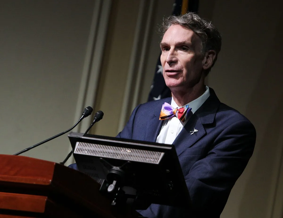 Bill Nye at The Library of Congress on Nov. 12, 2013. (Paul Morigi/Getty Images)