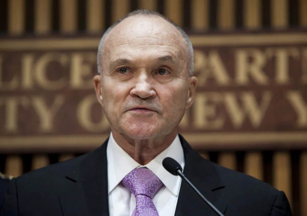 Police Commissioner Ray Kelly on Sept. 19, 2013. (Samira Bouaou/Epoch Times)
