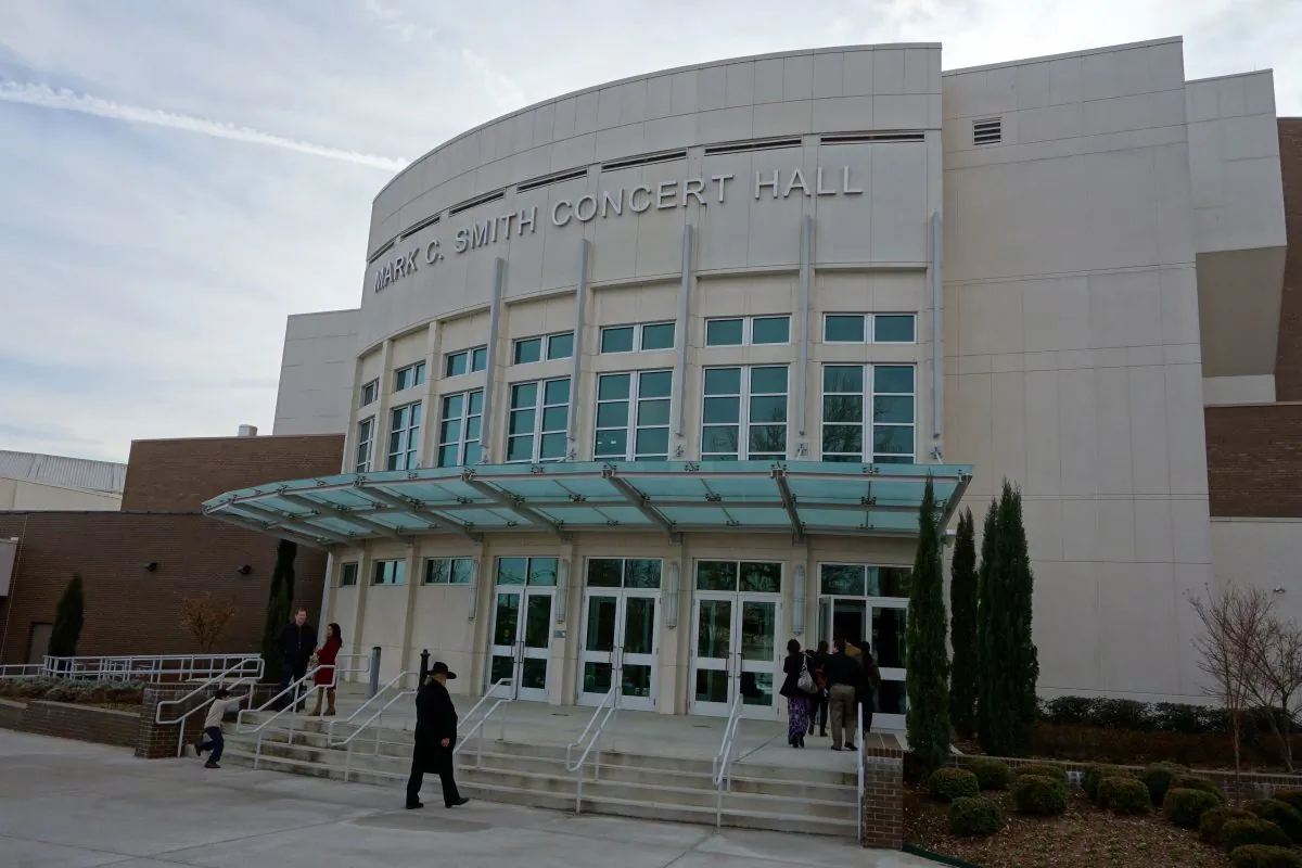 The Mark C. Smith Concert Hall, at the Von Braun Center. (Mary Silver/Epoch Times) 