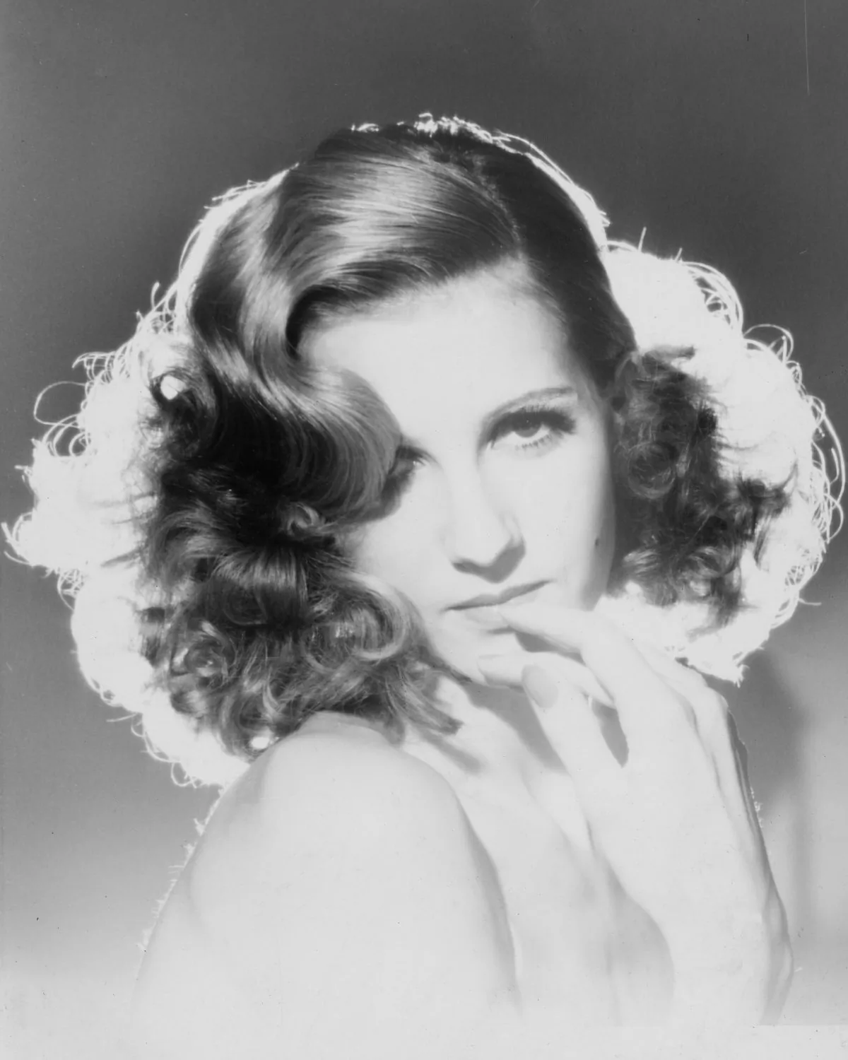 The Frizzie Lizzie, a ’30s look from 1967, by Charles Booth, La Coupe, Montreal. (Geoffrey Hargrave Thomas) (Courtesy of Helen Oppenheim)