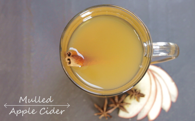 Stay warm with mulled apple cider. (Courtesy of Food Ease)