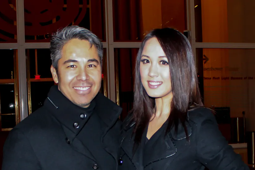 Emily Duong and Joseph Giovinazzo attend
attends Shen Yun Performing Arts at the Kennedy Center in Washington, D.C., on Jan. 25, 2013. (Epoch Times)