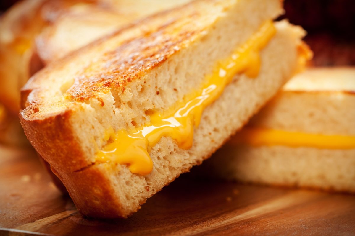 Toasted crispy on the outside, chewy on the inside hot grilled cheese sandwiches. (msheldrake/Photos.com)