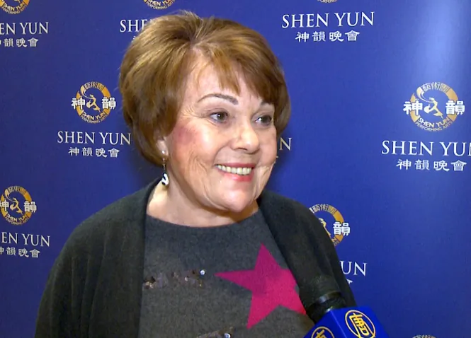 New York City philanthropist and show dog breeder Valerie Diker at David H. Koch Theater in Manhattan, Jan 17, 2014. (Courtesy of NTD Television) 