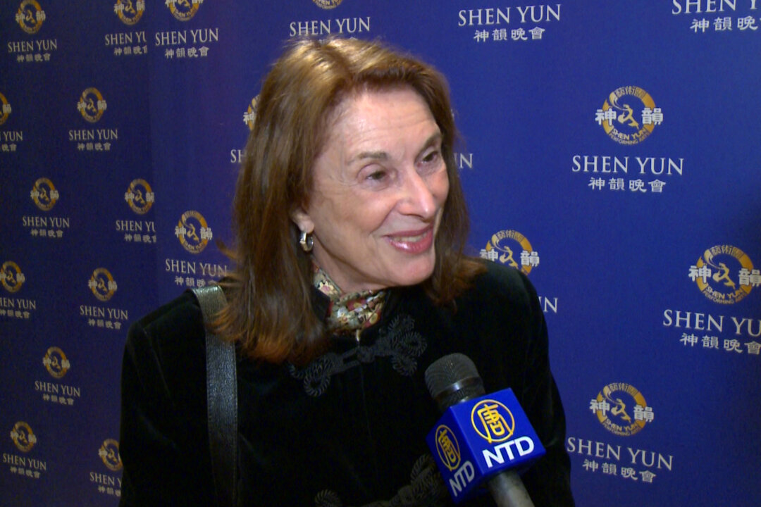 Elizabeth ter Poorten at Shen Yun Performing Arts in New York, Jan. 19. (Courtesy of NTD Television)