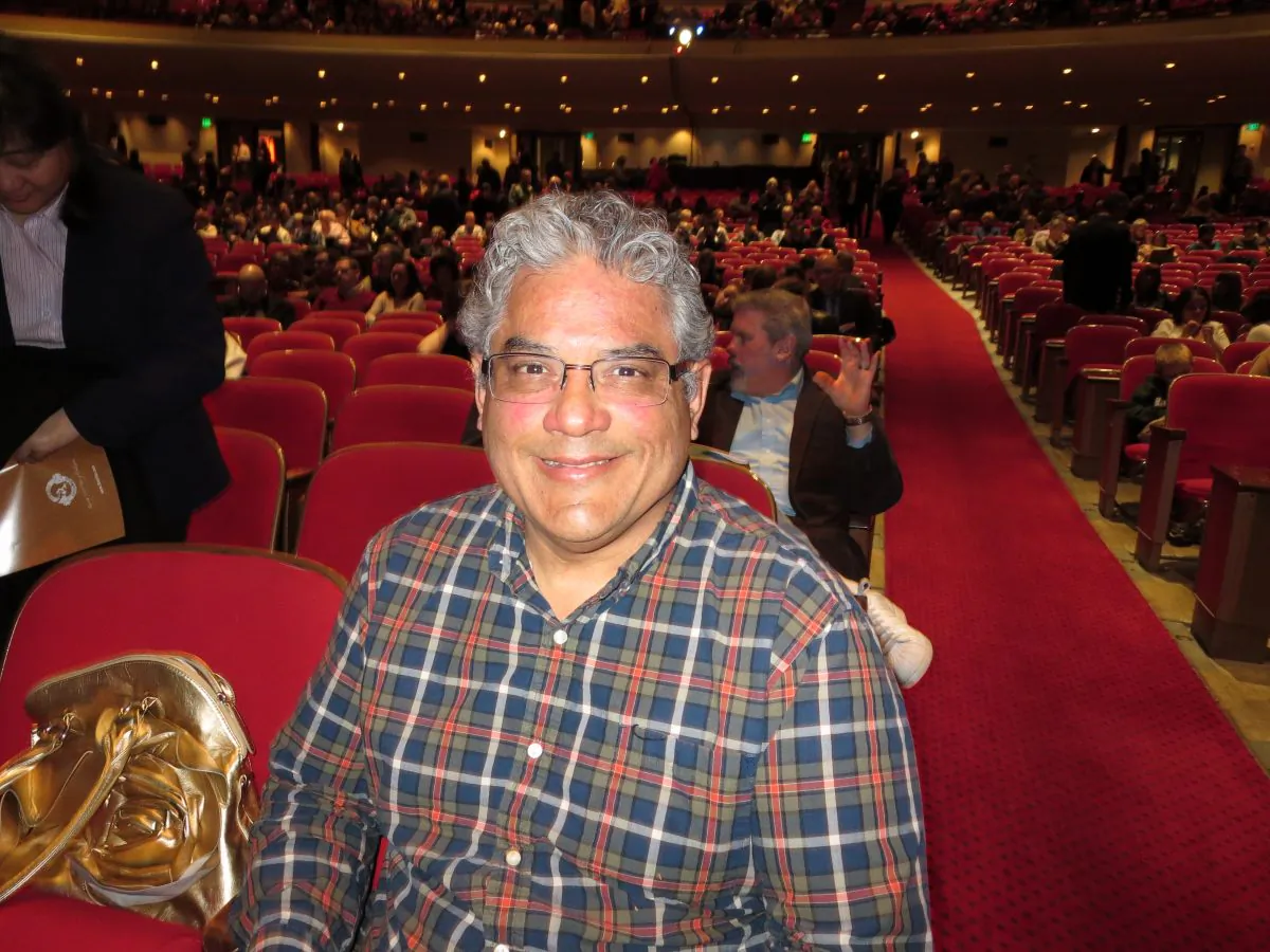 Daniel Griego attends Shen Yun Performing Arts at Portland's Keller Auditorium, on Jan. 17. (Lauren DePhillps/Epoch Times)