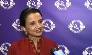 Internationally Celebrated Dancer Applauds Shen Yun