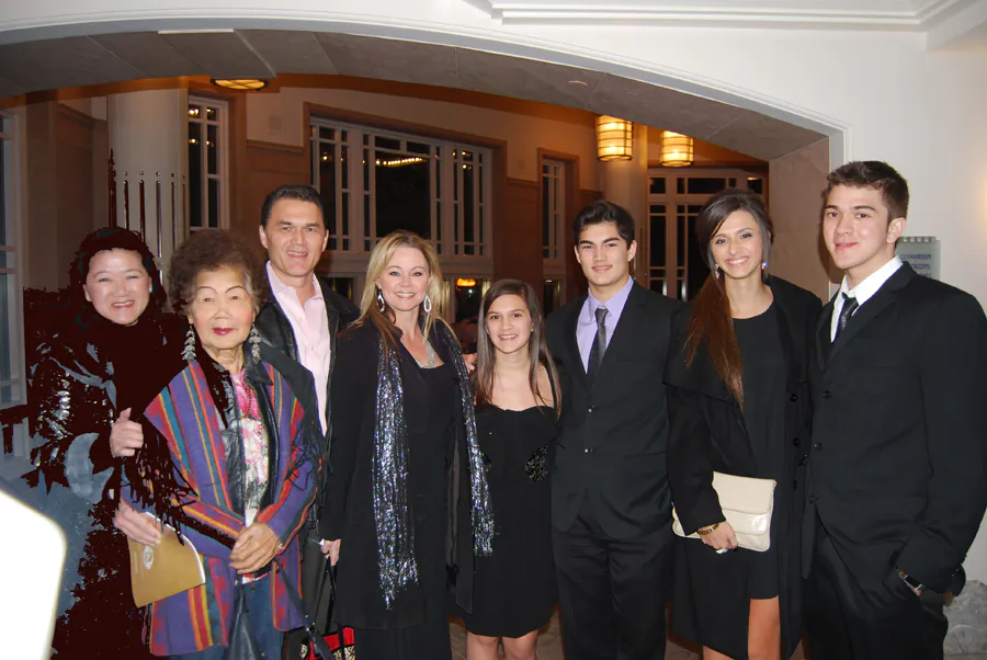 Mr. Michael Bailey and his family attended Shen Yun Performing Arts at the Bass Performance Hall in Fort Worth, Jan. 5. (Catherine Yang/Epoch Times)