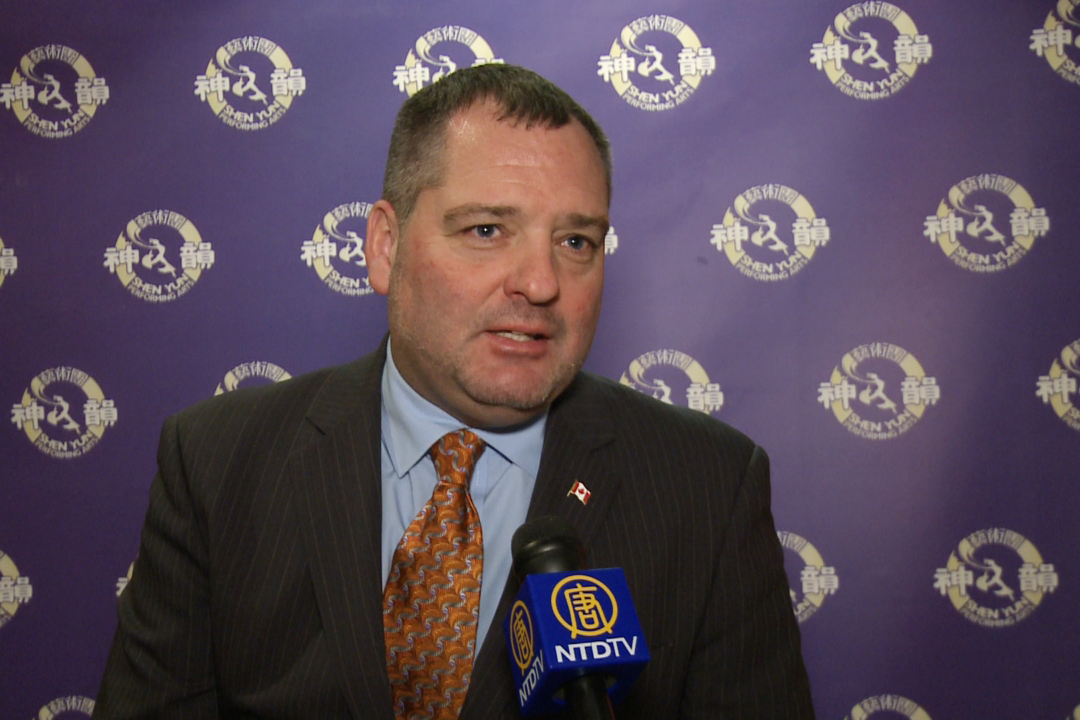Member of Parliament Brad Butt attended the Jan. 18 Shen Yun performance and said all Canadians could benefit from experiencing the classical Chinese music and dance. (NTD Television)
