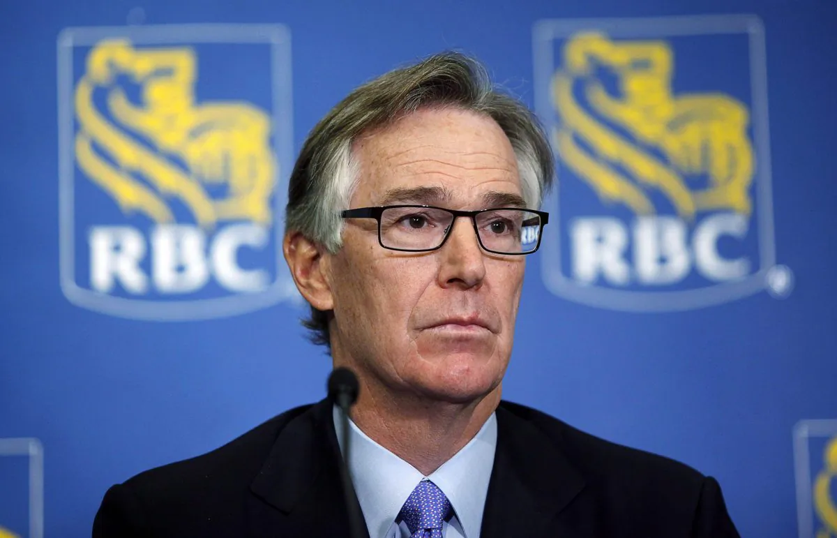 Royal Bank president and CEO Gord Nixon is shown in this file photo from Feb. 28, 2013. Nixon believes Canadian households will slow their demand for consumer loans. (The Canadian Press/Jeff McIntosh)