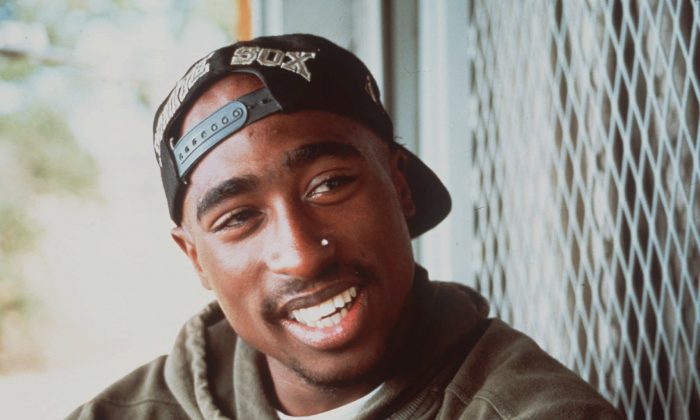 Tupac Shakur  in a file photo. (AP Photo/Columbia Pictures, file)