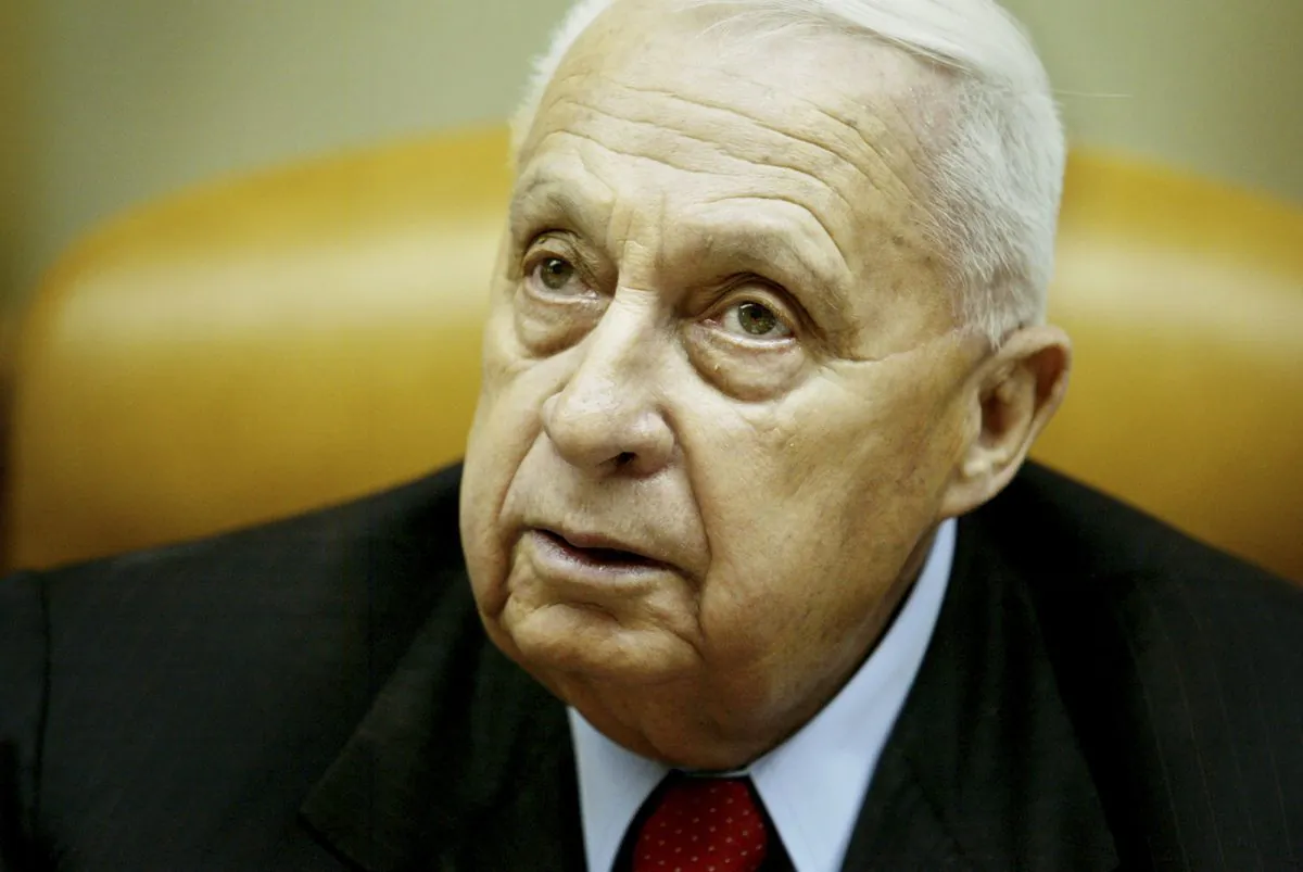 FILE -- In this Sunday Jan. 30, 2005 file photo, Israeli Prime Minister Ariel Sharon pauses during the weekly cabinet meeting in his Jerusalem office. On Wednesday, Jan. 1, 2014 the condition of the comatose former Israeli Prime Minister Ariel Sharon has taken a turn for the worse, the hospital treating him said Wednesday. Sharon, 85, has been in a coma since 2006 when a devastating stroke incapacitated him at the height of his political power. (AP Photo/Oded Balilty, Pool, File)