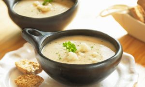 Recipe for Cauliflower Soup from Exec Chef of Delicatessen
