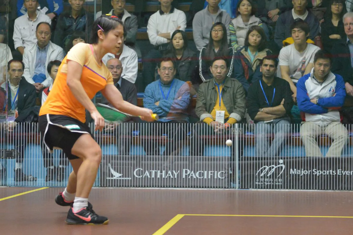 (File photo from Hong Kong Open) Annie Au has started the 2014 season in fine form by reaching the Final of the Cleveland Classic 2014. (Epoch Times) 
