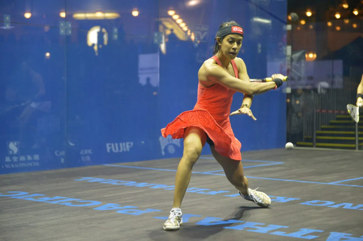 (File photo from Hong Kong Open) Nicol David won the title of the Cleveland Classic 2014 on Feb 4. 2014.
Credit: (Epoch Times)