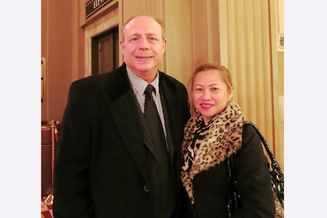 Ray and Maryann Lord enjoy an afternoon at Shen Yun Performing Arts at St. Louis' Peabody Opera House, on Feb. 15. (Stacey Tang/Epoch Times)