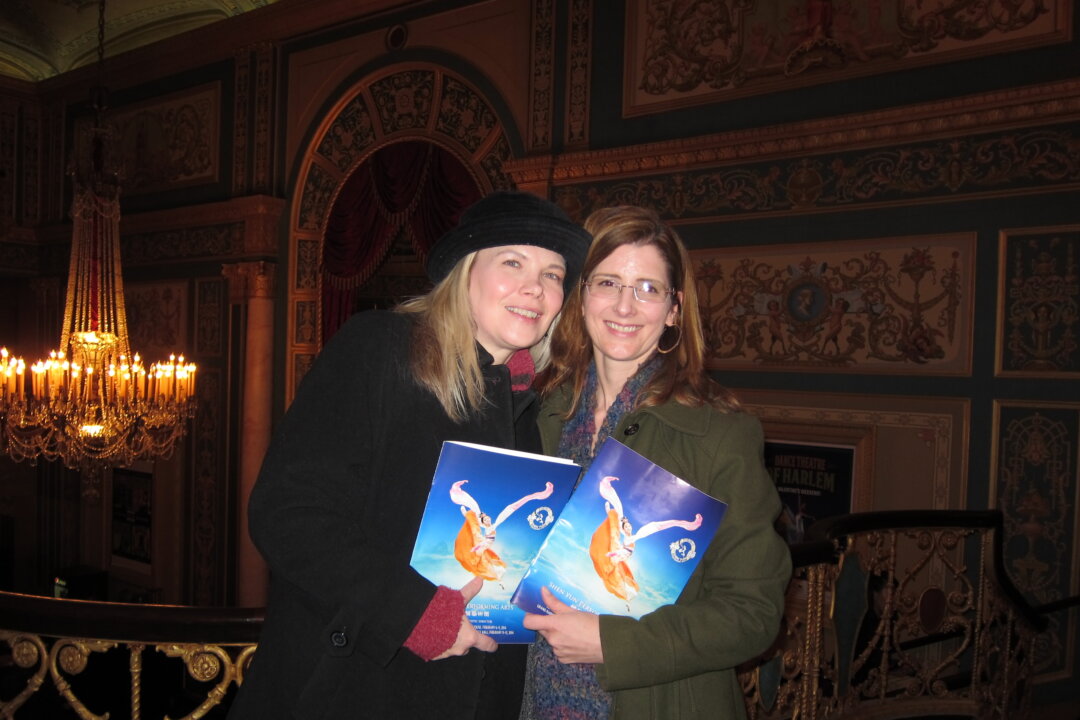 Anne Rogers and Kim Bailiff were impressed with Shen Yun Performing Arts' storytelling abilities after seeing the performance at the Detroit Opera House on Feb. 9, 2014. (Valerie Avore/Epoch Times)