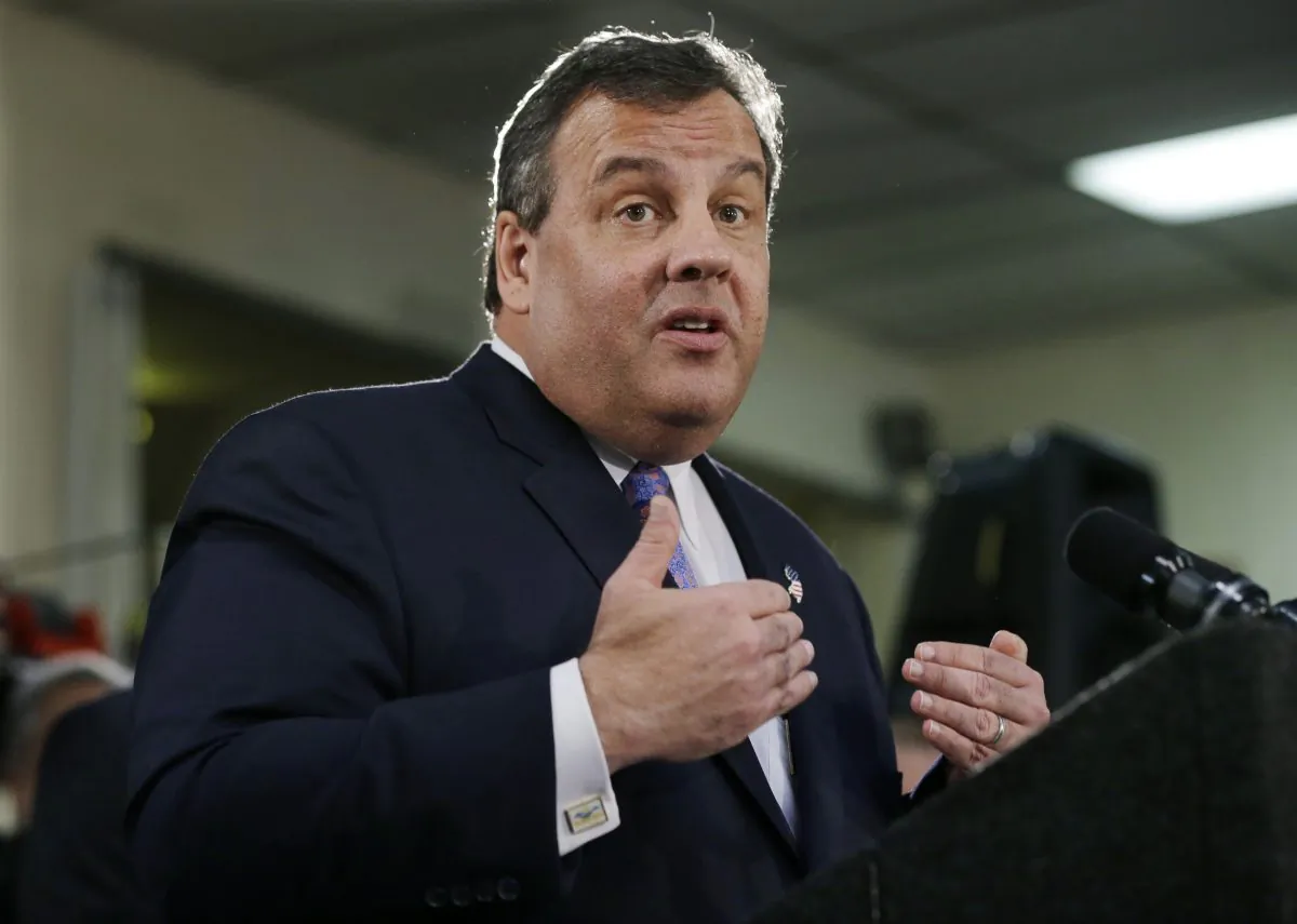 New Jersey Gov. Chris Christie addresses a gathering Tuesday, Feb. 4, 2014, in Keansburg, N.J., of residents whose homes in Keansburg, were heavily damaged by Superstorm Sandy. Investigations into whether Christie had a role in causing traffic jams as political retribution could make advancing his agenda a challenge. The Republican governor is finding some Democratic legislators are more likely to push back against his proposals and appointees because they see him as weakened by the scandal. (AP Photo/Mel Evans, File)