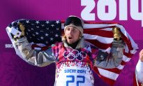 Sage Kotsenburg of the US Wins Slopestyle Snowboarding Final at 2014 Olympics