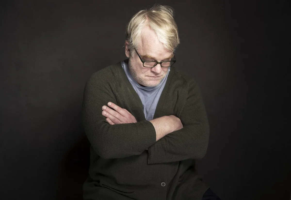 Philip Seymour Hoffman poses for a portrait at The Collective and Gibson Lounge Powered by CEG, during the Sundance Film Festival, in Park City, Utah. Hoffman, who won the Oscar for best actor in 2006 for his portrayal of writer Truman Capote in "Capote," was found dead Sunday, Feb. 2, 2014, in his New York apartment. He was 46. (Photo by Victoria Will/Invision/AP)