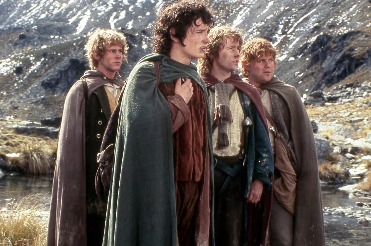 A photo from one of the films based on “The Lord of the Rings” trilogy. 