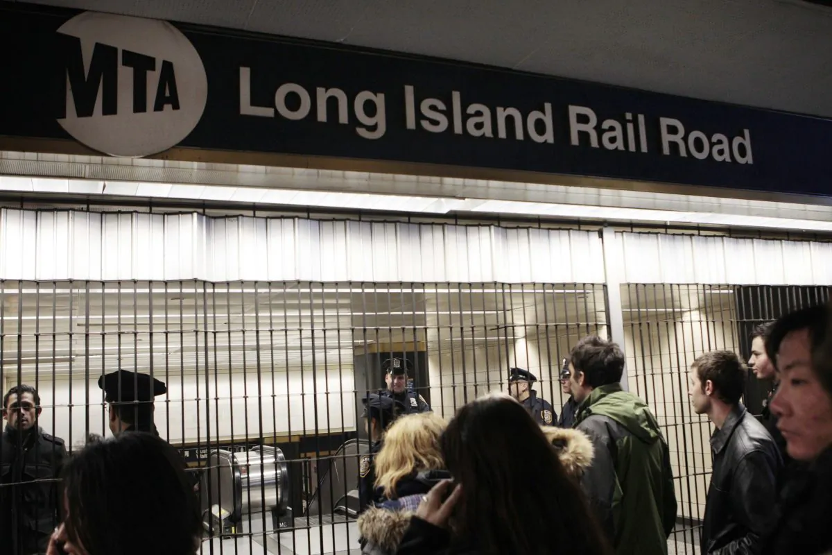 The cameras will watch track activity and passengers. (AP Photo/Frank Franklin II)