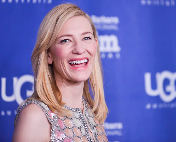 Cate Blanchett arrives at 2014 Santa Barbara International Film Festival - Outstanding Performer of the Year award ceremony on Saturday, Feb. 1, 2014 in Los Angeles. (Photo by Richard Shotwell/Invision/AP)