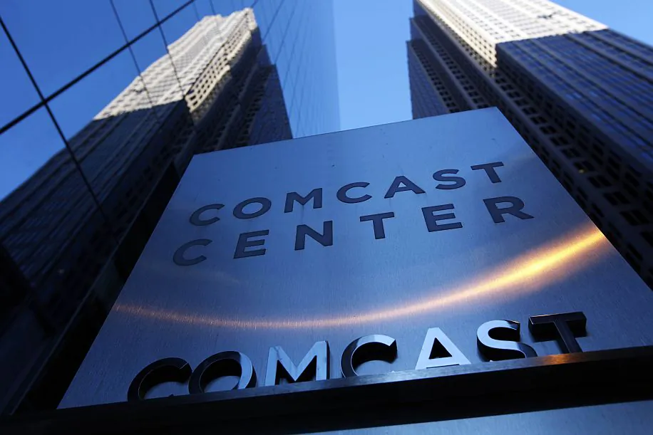 The Comcast Center in Philadelphia, Dec. 3, 2009. (AP Photo/Matt Rourke)