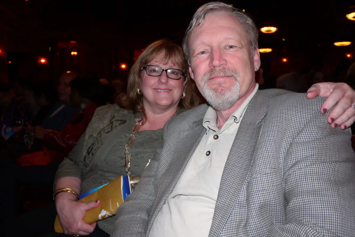 Cynthia and Larry Canada at Shen Yun Performing Arts at the Saenger Theatre, in New Orleans, on Feb. 18, 2014. (Sarah Guo/Epoch Times)