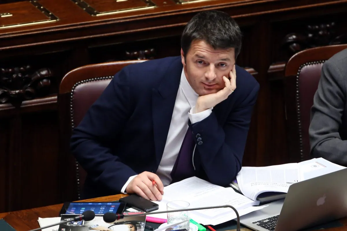 Italy's new Prime Minister Matteo Renzi attends a debate ahead of a confidence vote on his coalition government at the Italian Chamber of Deputies, in Rome on Tuesday. Renzi, 39, is the youngest prime minister in the country’s history.
(Franco Origlia/Getty Images)
