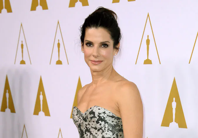 Sandra Bullock arrives at the 86th Oscars Nominees Luncheon on Monday, Feb., 10, 2014 in Beverly Hills, Calif. (Photo by Jordan Strauss/Invision/AP)