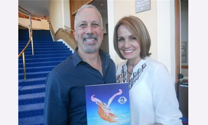Jeff Cohen and his wife, Sassy enjoy Shen Yun Performing Arts at the Broward Center for the Performing Arts, on Feb. 2