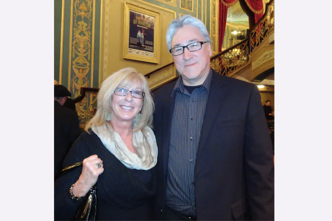 Award-winning educators Marcia Young and Mark Francis saw Shen Yun Performing Arts for the first time at the Detroit Opera House on Sat, Feb. 8, and were impressed by its beauty and educational value. (Madalina Hubert/Epoch Times) 